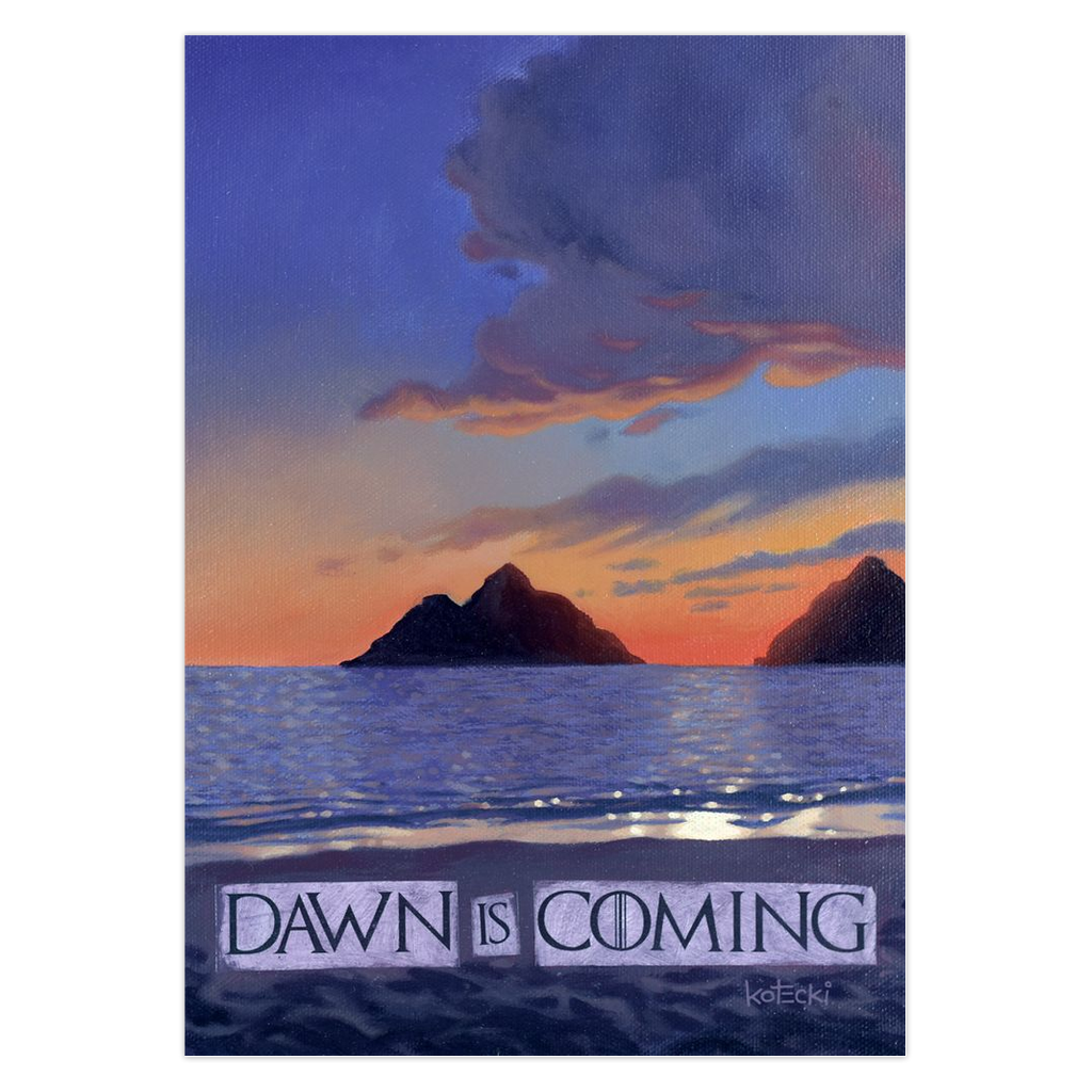 Dawn Is Coming Greeting Card