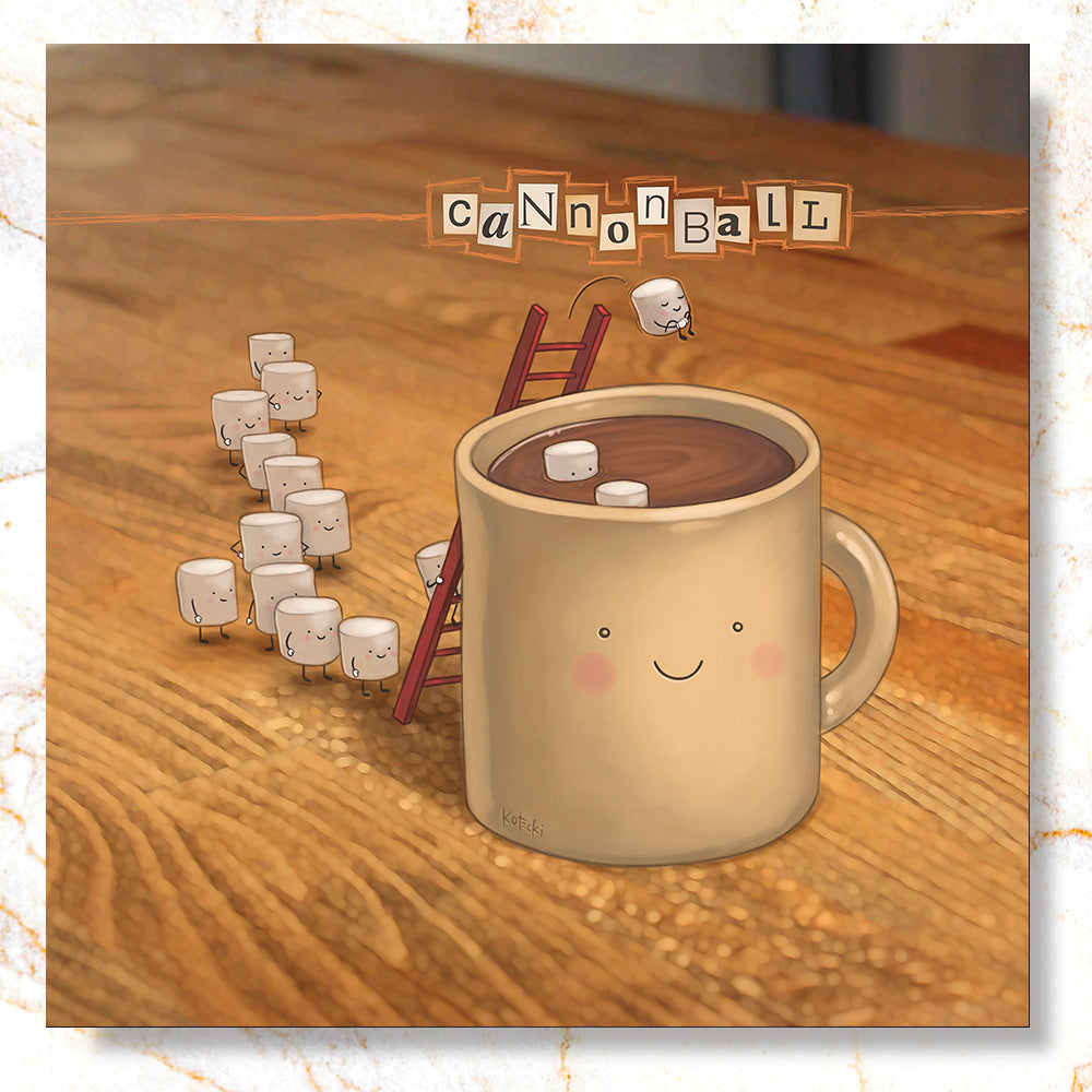 Cannonball Mini Print - Timed Release ⏳