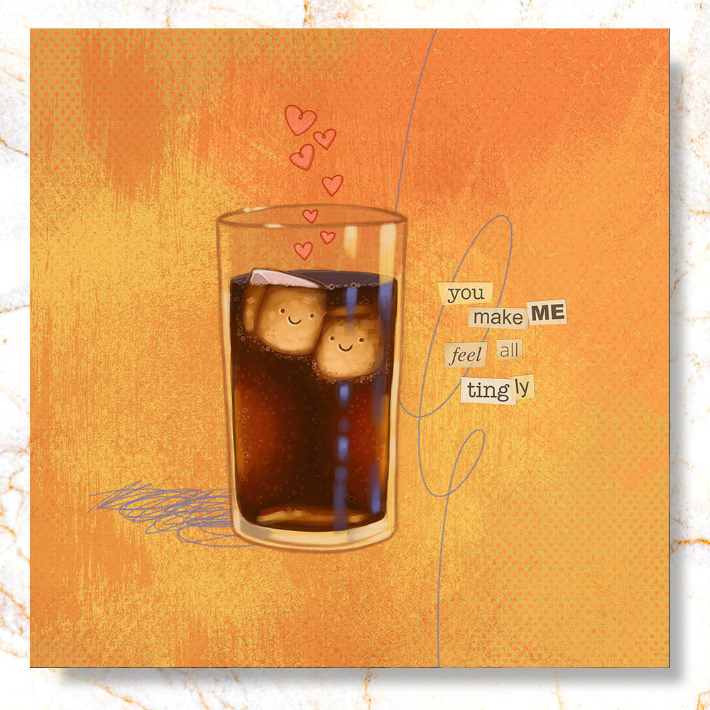 Feel All Tingly Mini Print - Timed Release ⏳