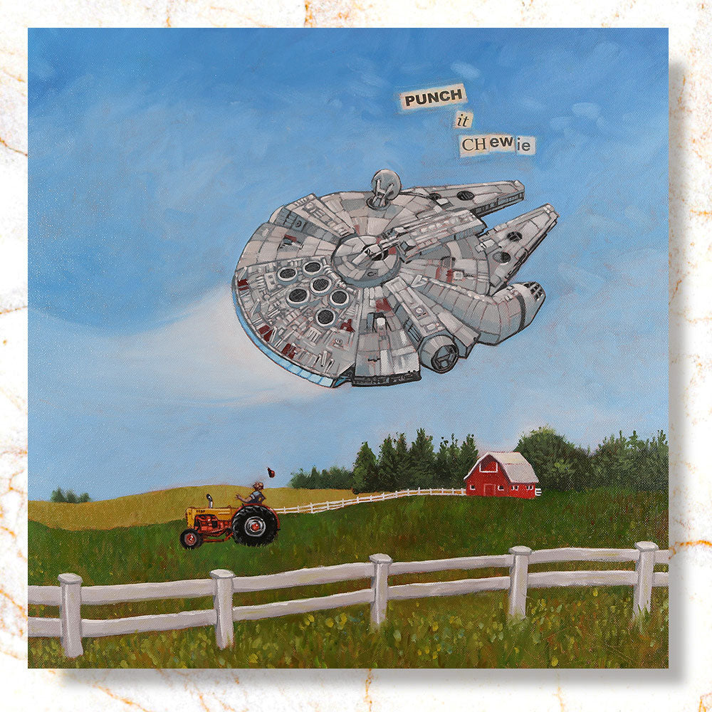 Punch It Chewie Mini Print - Timed Release ⏳