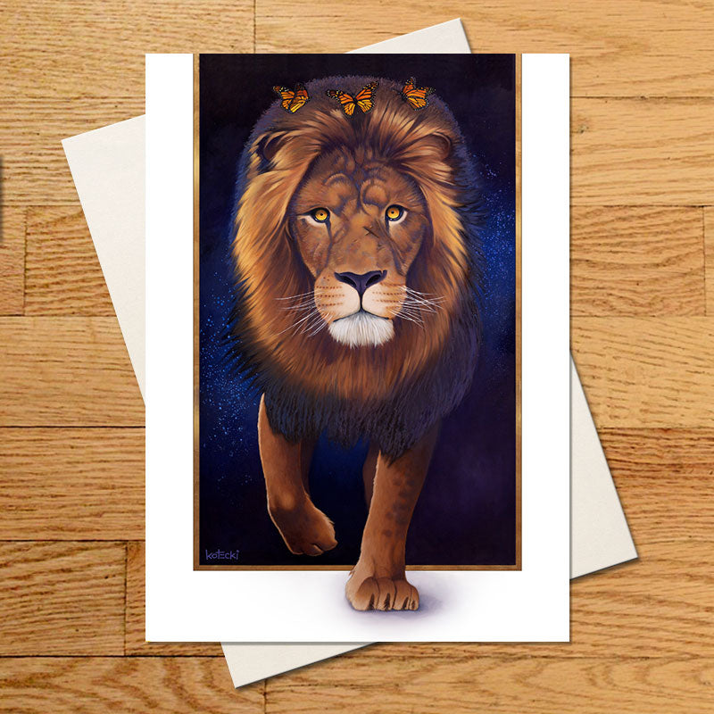 The Monarch Greeting Card