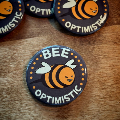 Bee Optimistic Button