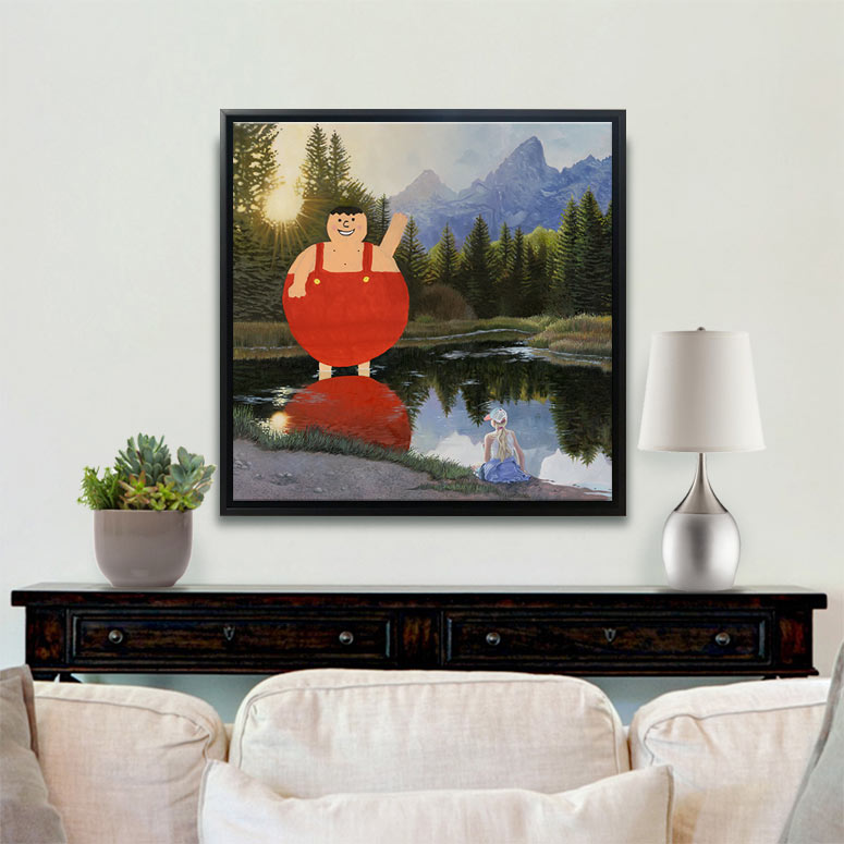 Big & Grand Gallery Canvas Print