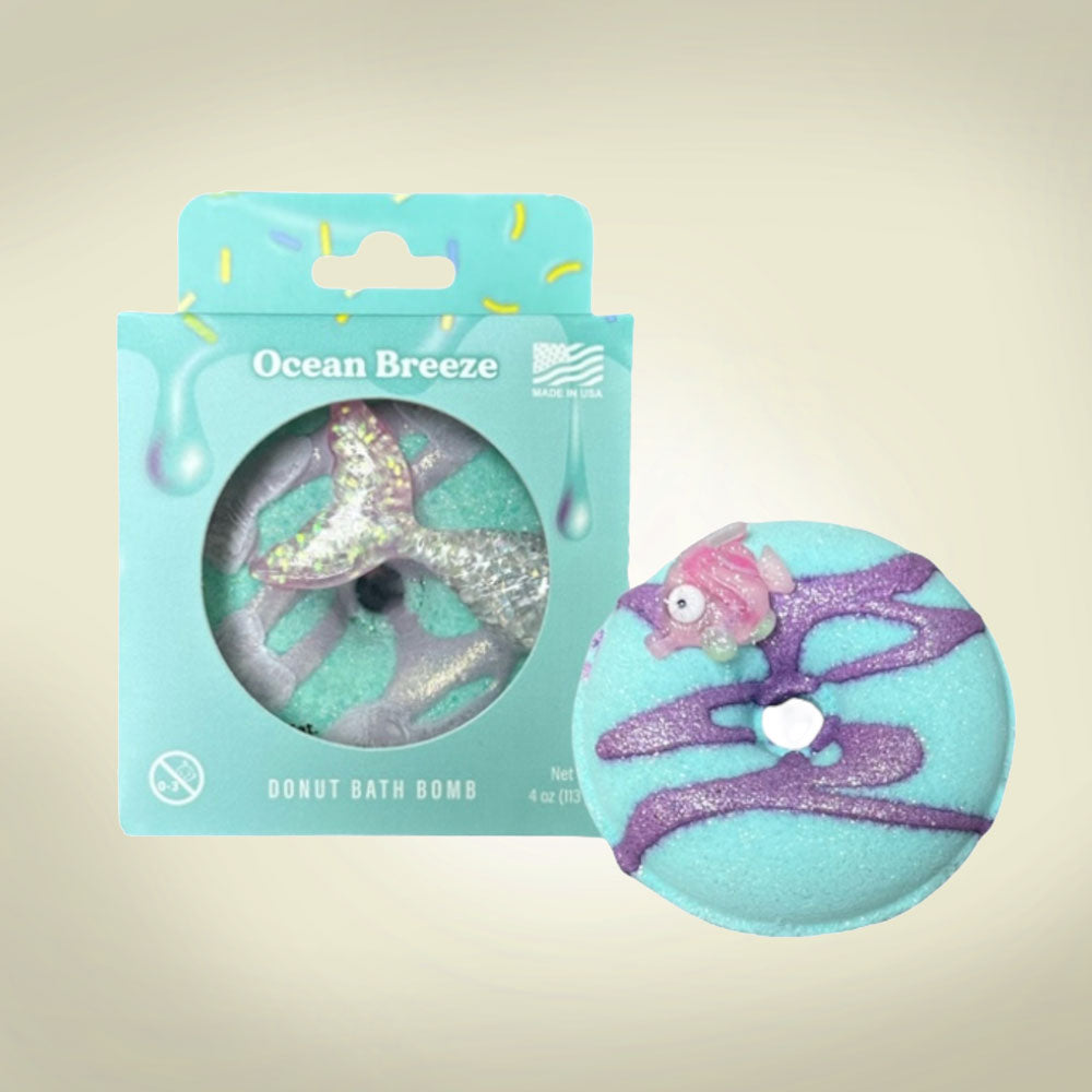 Donut Bath Bomb (Ocean Breeze)