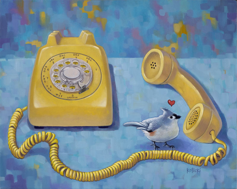 I Just Called To Say I Love You Original Art