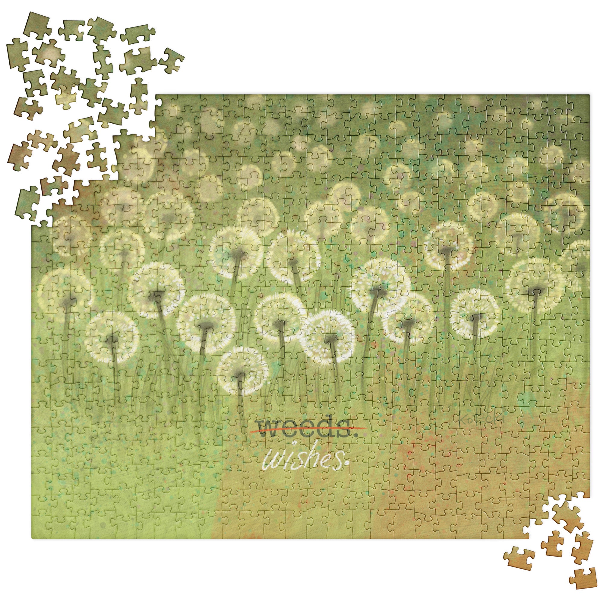 Weeds or Wishes Puzzle