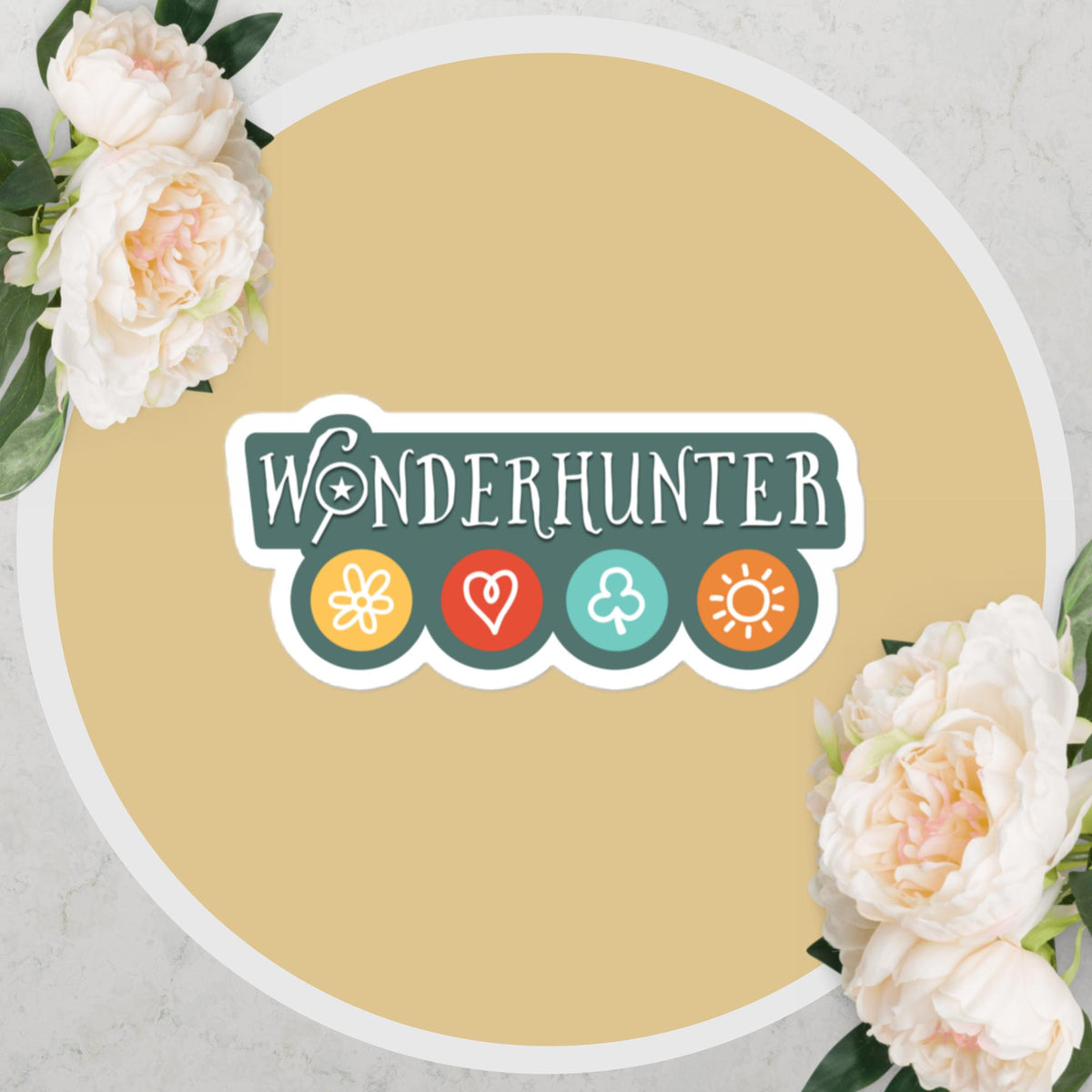 Wonderhunter Sticker