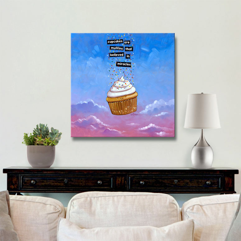 Cupcakes Are Miracles Print