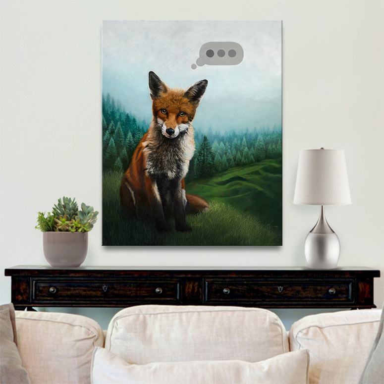 What Does the Fox Say? Print