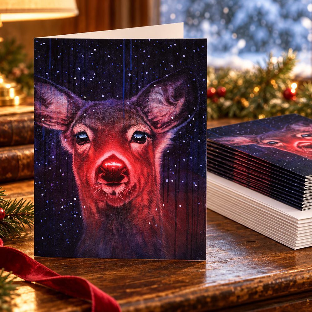 Rudolph Christmas Card Set