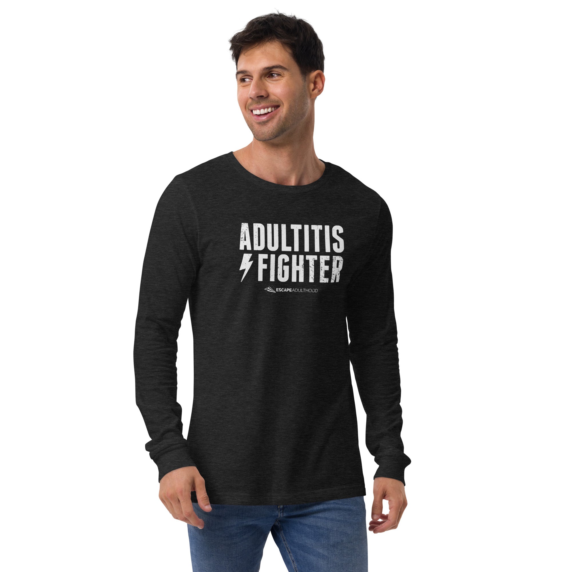 Adultitis Fighter Long Sleeve Tee