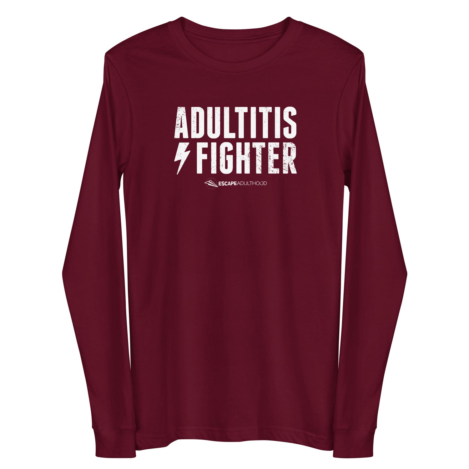 Adultitis Fighter Long Sleeve Tee