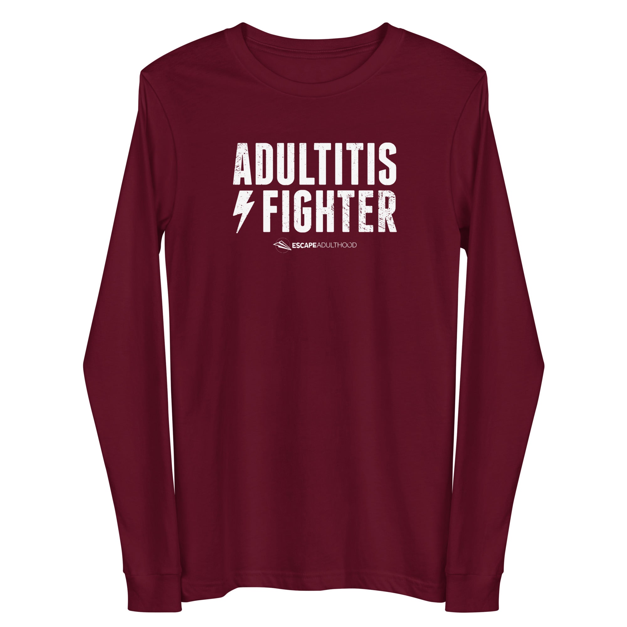 Adultitis Fighter Long Sleeve Tee