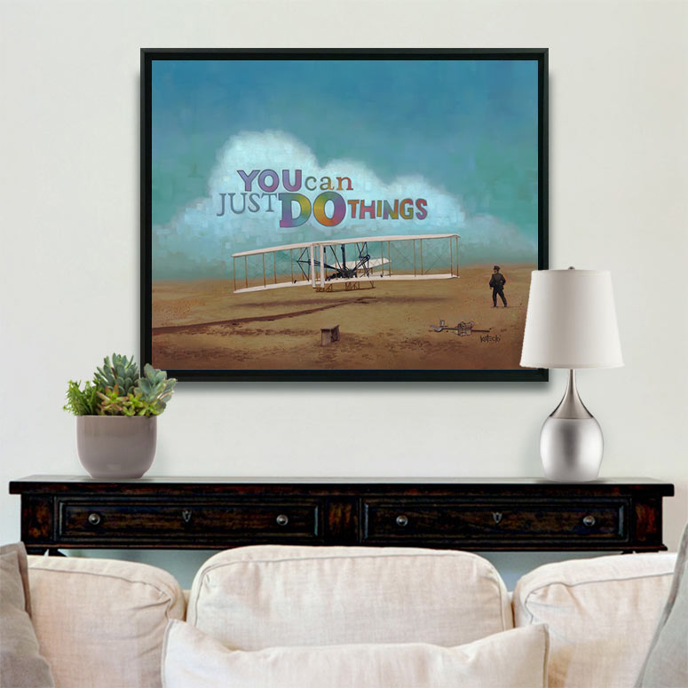You Can Just Do Things Original Art