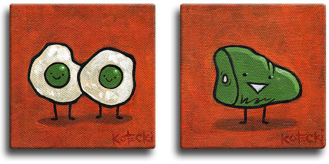 Green Eggs & Ham Original Art