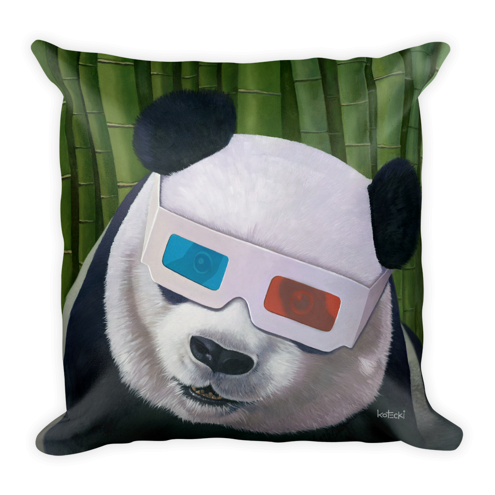 3D Panda Pillow