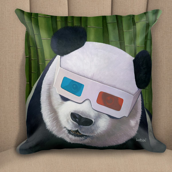 Panda bear pillow hotsell