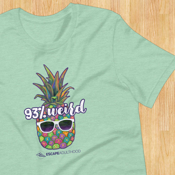 93% Weird (Pineapple) T-Shirt