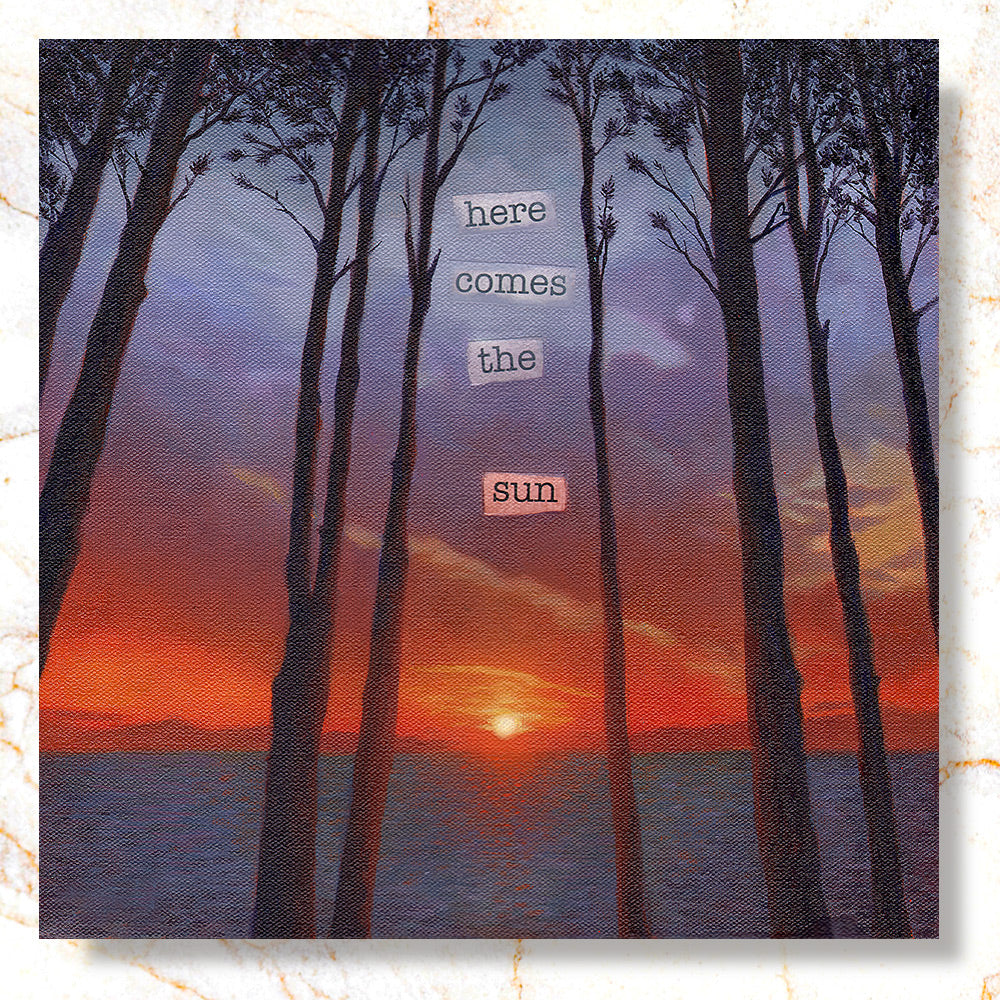 Here Comes the Sun Mini Print