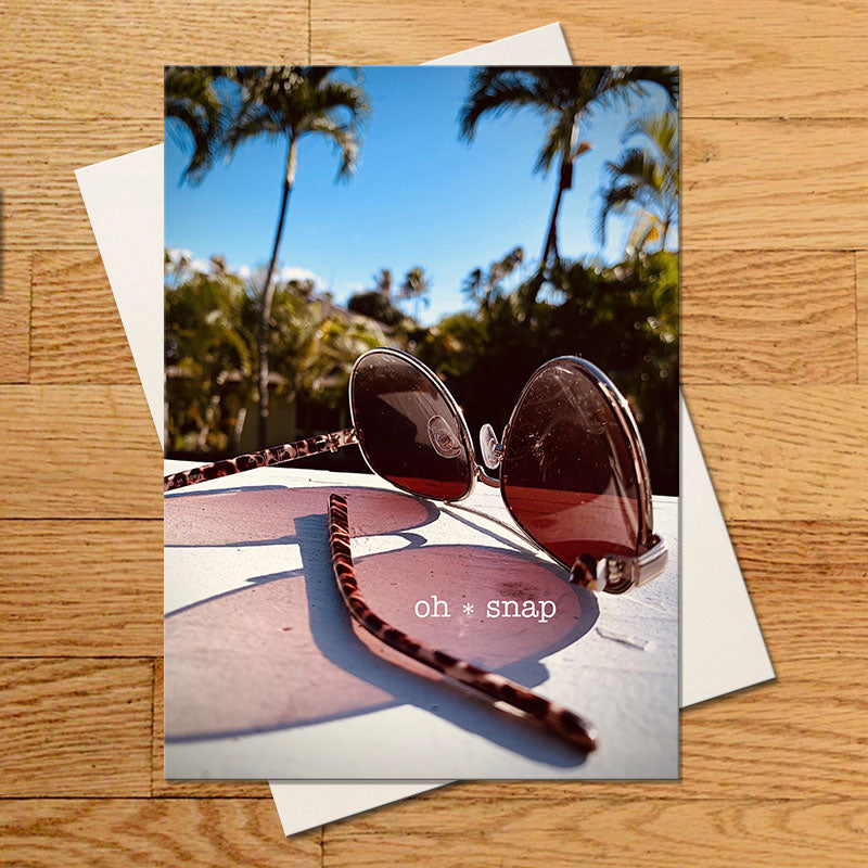 Oh Snap Greeting Card