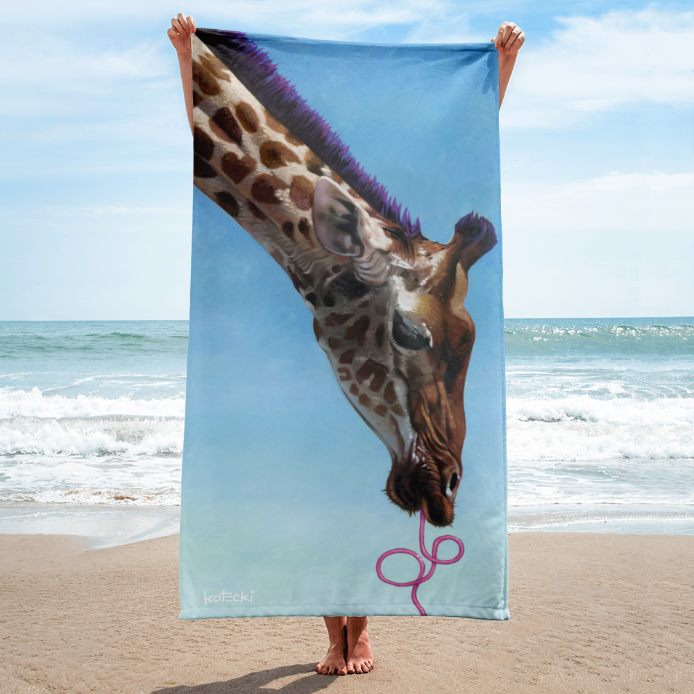 A Little Whimsy Beach Towel