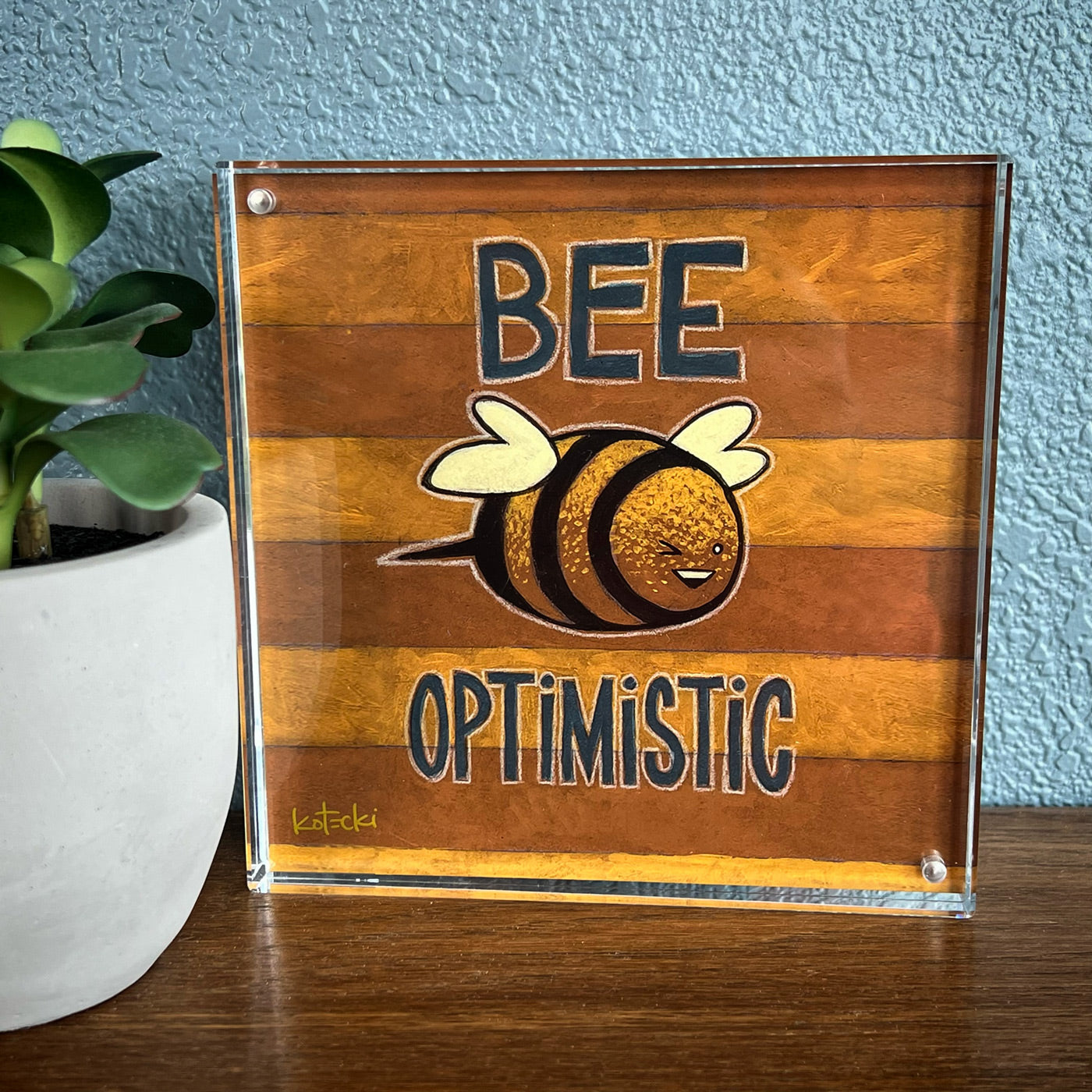 Acrylic Block Magnet Frame