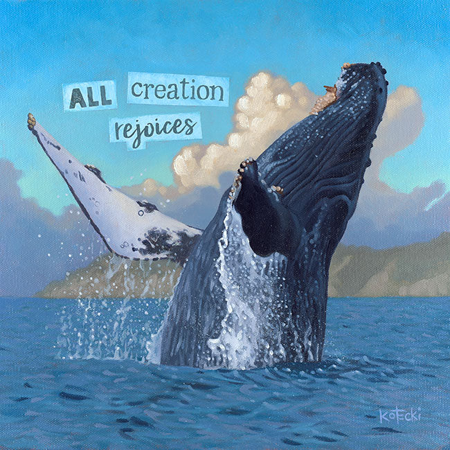 All Creation Rejoices Original Art