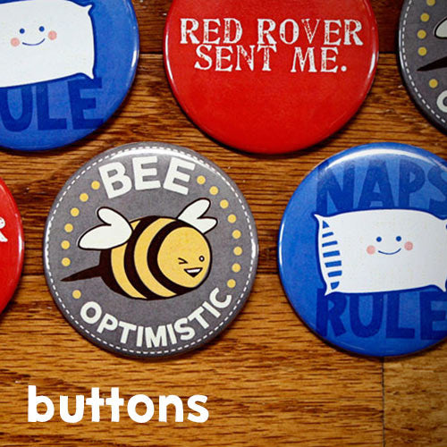 Escape Adulthood Buttons (Series 1)