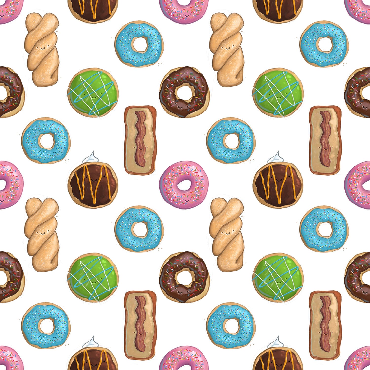 Happy Doughnut Leggings