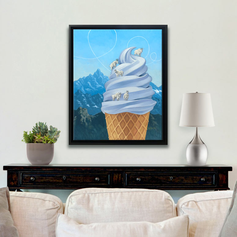 Enjoy the Climb Original Art