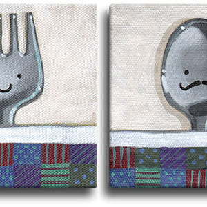 Fork & Spoon Original Art