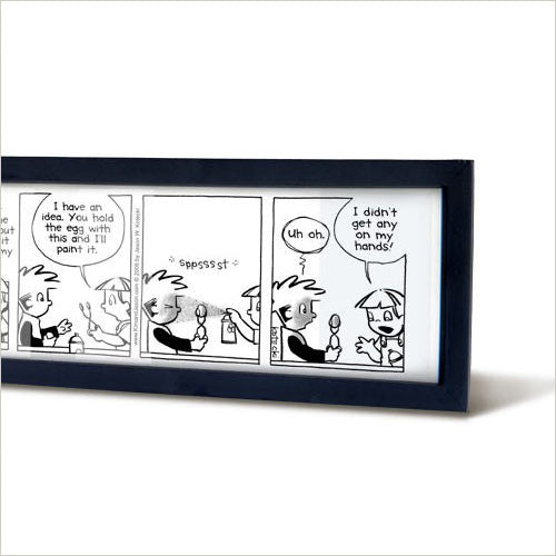 Framed Kim & Jason Comic Strip