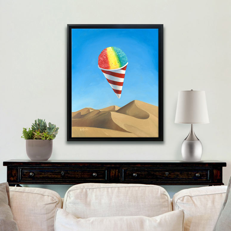 Hope in the Desert Original Art