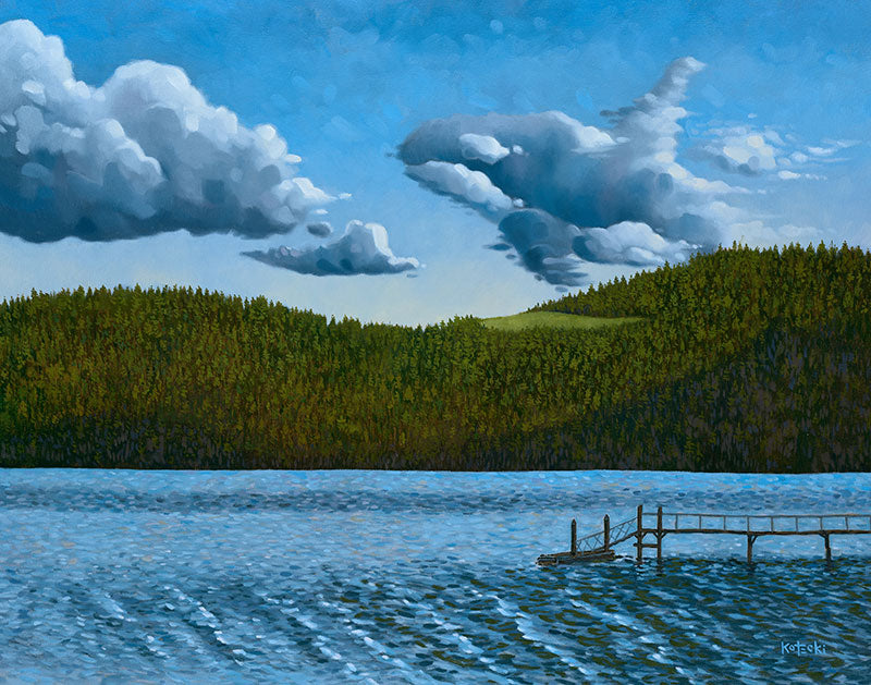 Looking For Orcas Original Art