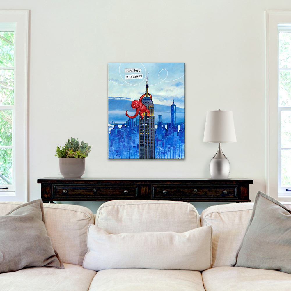 Monkey Business Gallery Canvas Print