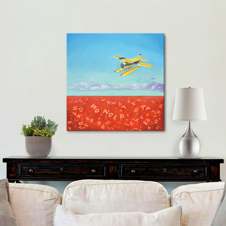 C Plane Gallery Canvas Print