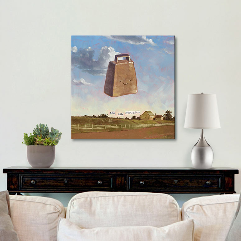 The Only Prescription Gallery Canvas Print