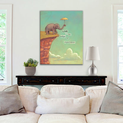Edge of Expectation Gallery Canvas Print