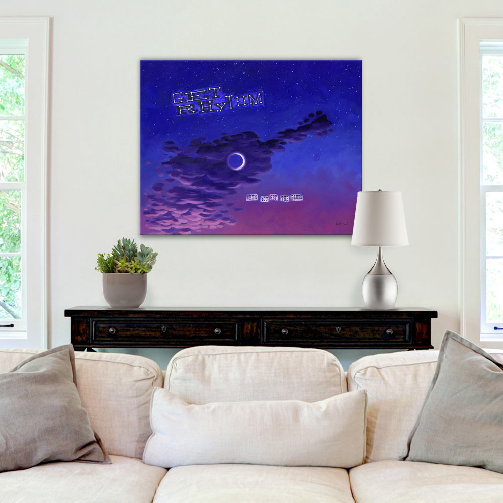Get Rhythm Gallery Canvas Print