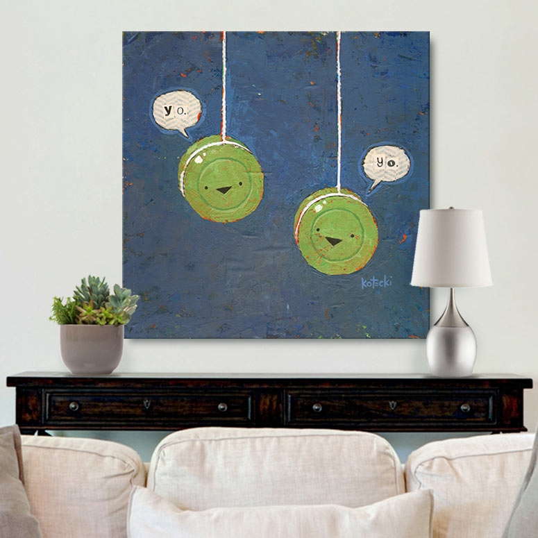 Yo Yo Gallery Canvas Print