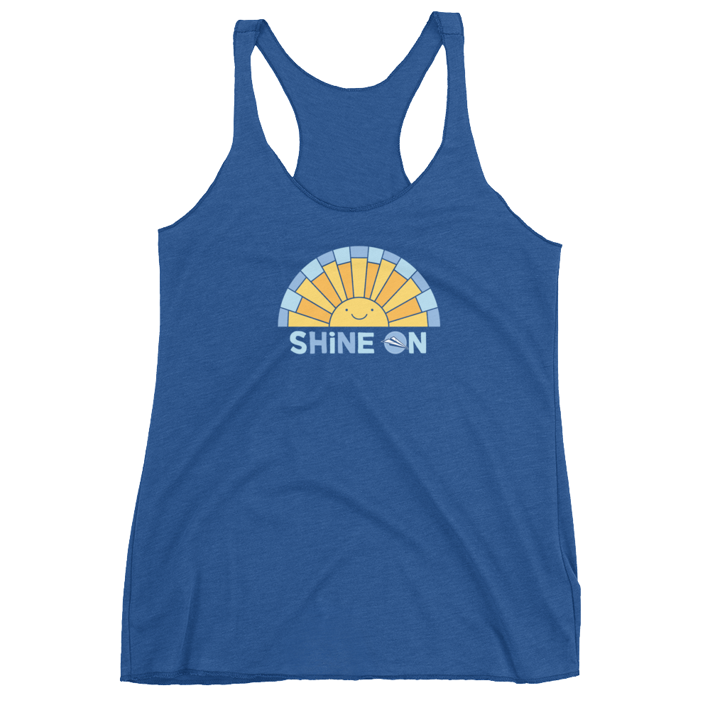 Shine On Racerback Tank Top