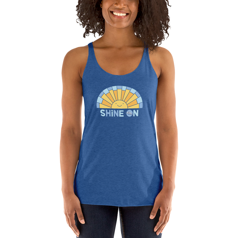 Shine On Racerback Tank Top