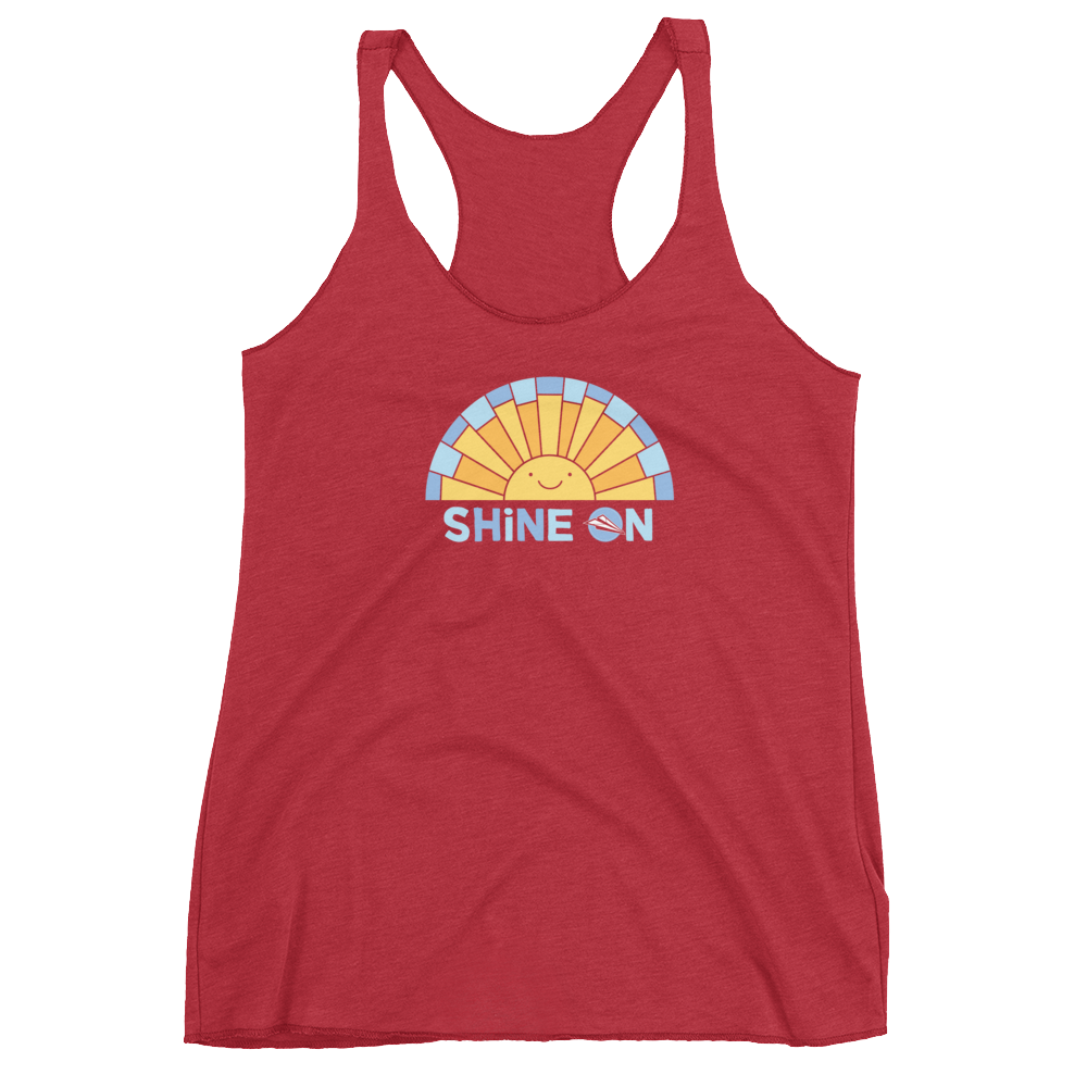 Shine On Racerback Tank Top