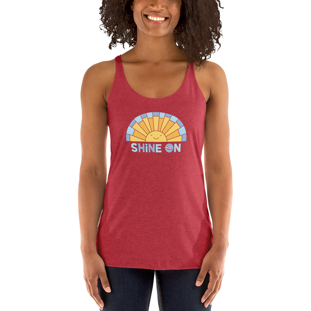 Shine On Racerback Tank Top