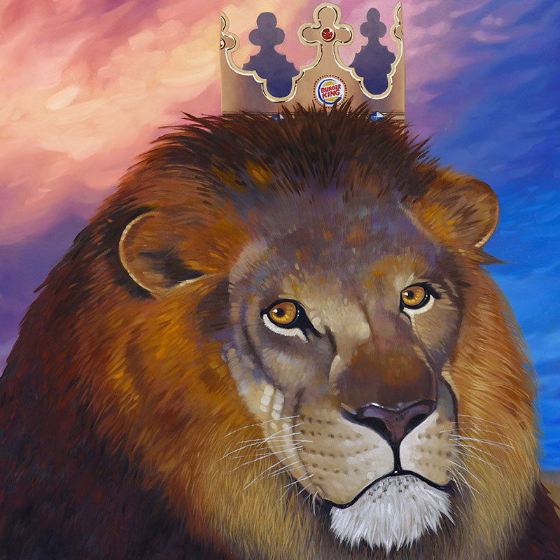 The Burger King Gallery Canvas Print