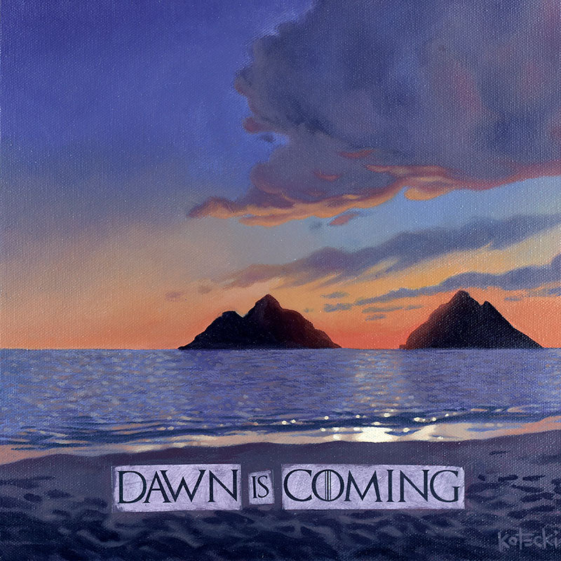 Dawn is Coming Gallery Canvas Print