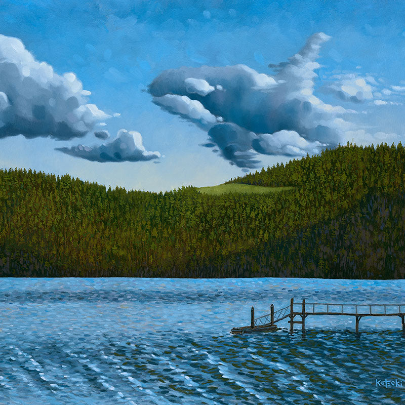 Looking For Orcas Print