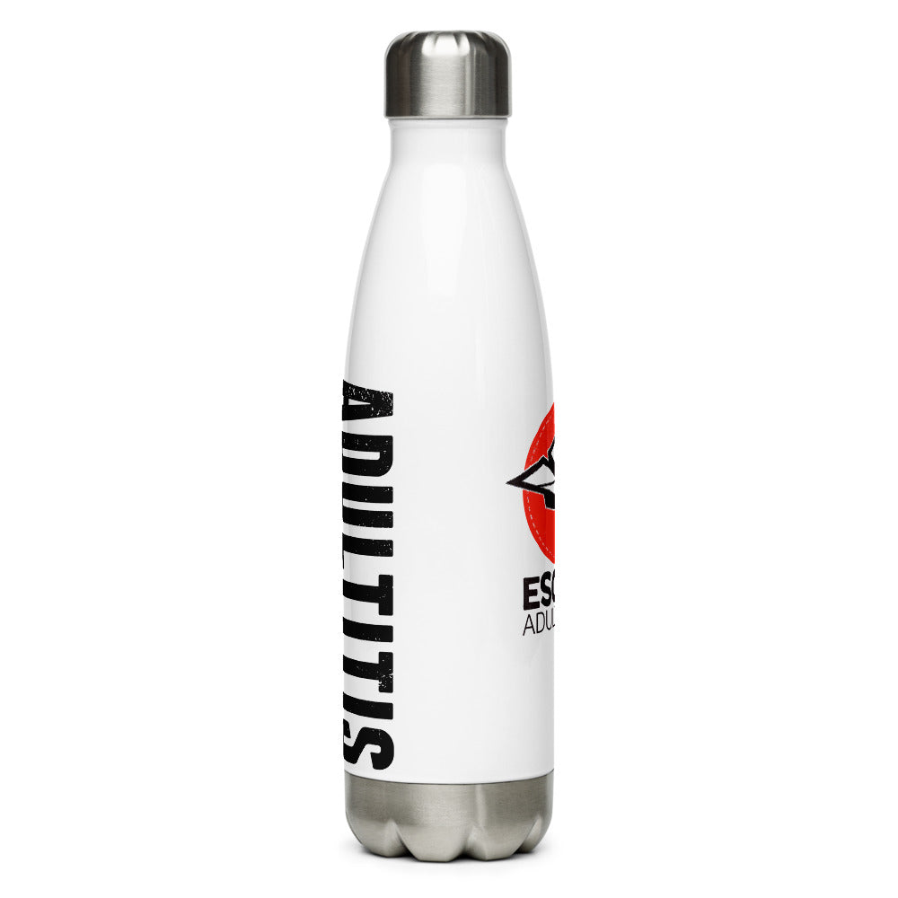 Adultitis Fighter Stainless Steel Water Bottle