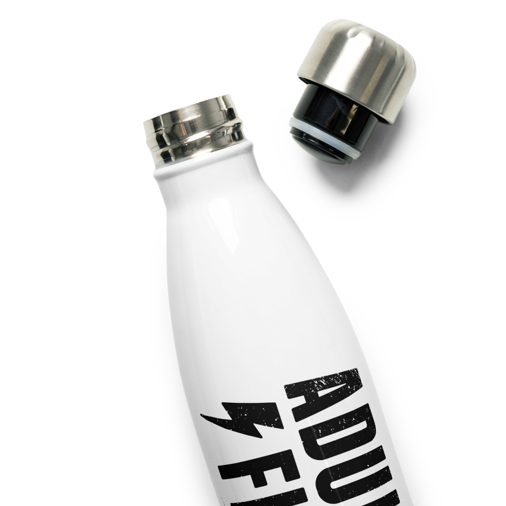 Adultitis Fighter Stainless Steel Water Bottle