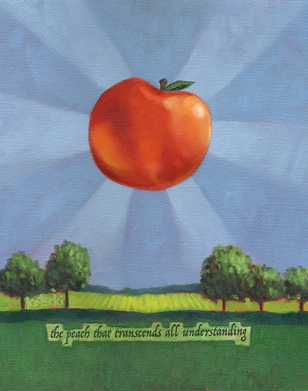 The Peach Gallery Canvas Print